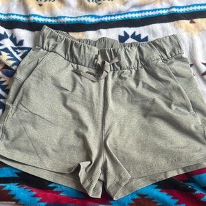 Women's Gray Lululemon Shorts